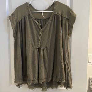 Free People sleeveless Tunic 💚💚